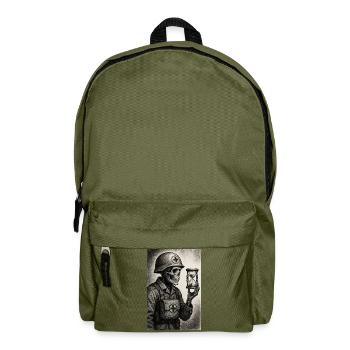 Harvester of time - Backpack - olive green - Front