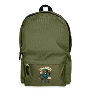 Chaos Manager Octopus - Backpack - olive green - Front
