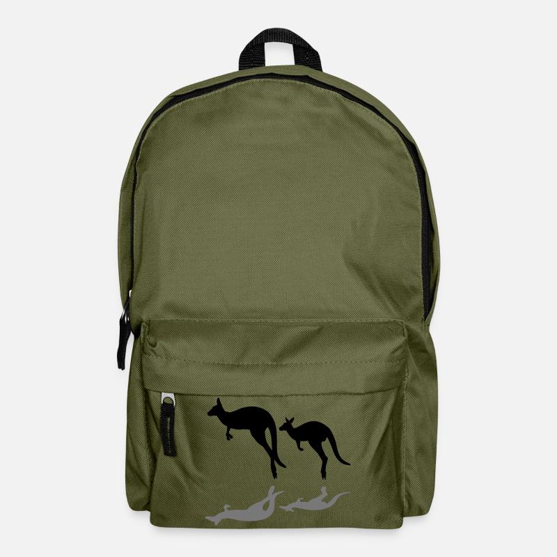 Känguru - Rucksack - Olivgrün
