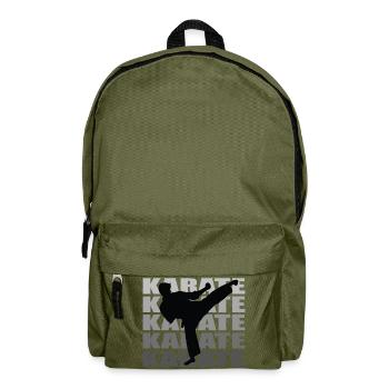 Karate - Rucksack - Olivgrün - Vorne