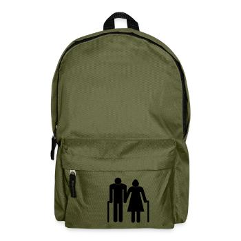 Old couple - Rucksack - Olivgrün - Vorne