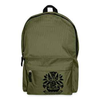 Antik Tattoo - Rucksack - Olivgrün - Vorne