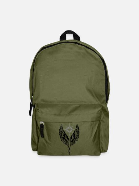 Engelsflügel Engel Flügel Erzengel - Rucksack - Olivgrün
