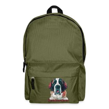 bernhardiner - Rucksack - Olivgrün - Vorne
