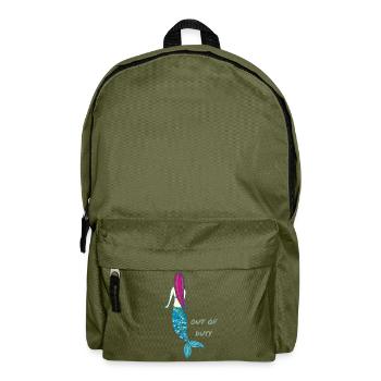 mermaid out of duty - Rucksack - Olivgrün - Vorne