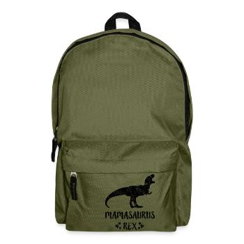 MAMASAURUS REX -lustiges Geschenk Mama Muttertag - Rucksack - Olivgrün - Vorne