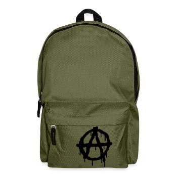 Anarchie - Rucksack - Olivgrün - Vorne