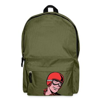 Fahrer - Rucksack - Olivgrün - Vorne