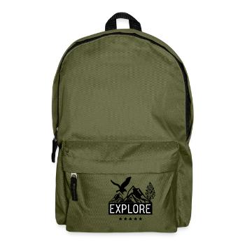 Explore - Rucksack - Olivgrün - Vorne