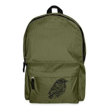 Vogel - Rucksack - Olivgrün - Vorne