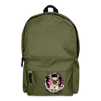 Pink - Rucksack - Olivgrün - Vorne