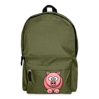 Ferkel - Rucksack - Olivgrün - Vorne