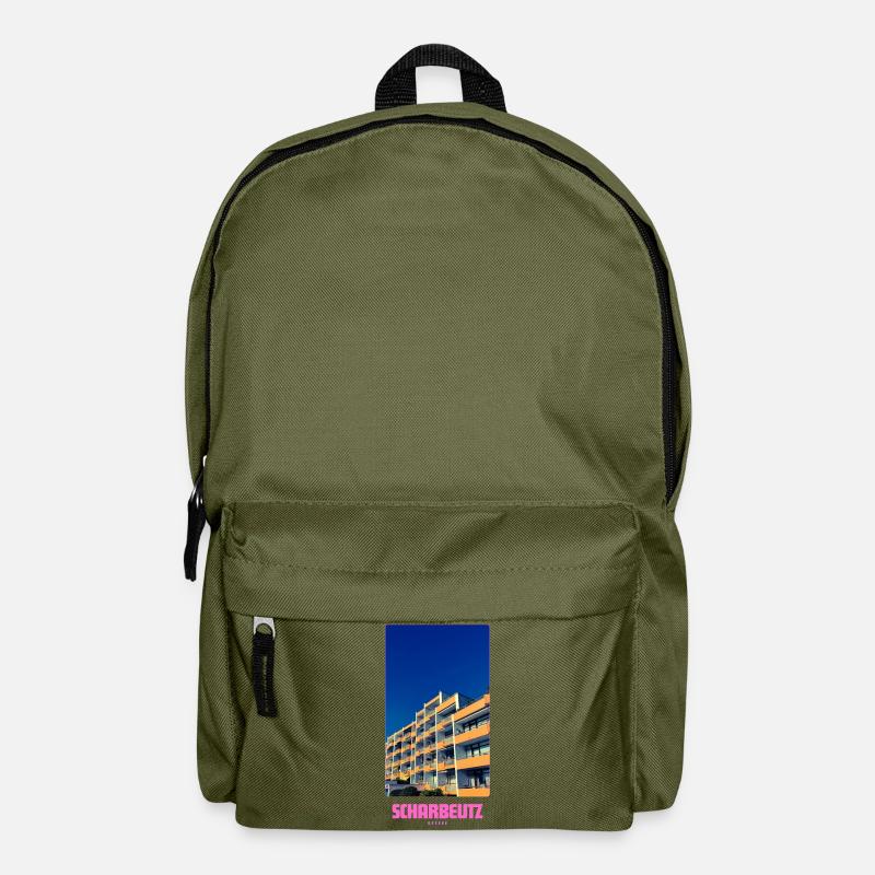 SCHARBEUTZ Ostsee - Rucksack - Olivgrün