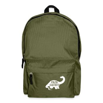 Papasaurus - Rucksack - Olivgrün - Vorne