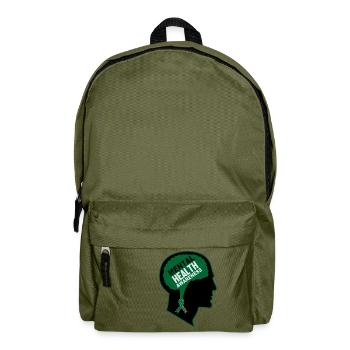 Psychische Gesundheit - Rucksack - Olivgrün - Vorne