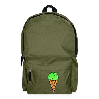 Cactus Ice Cream - Rucksack - Olivgrün - Vorne