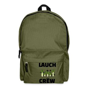 Lauch Crew Eine Gang aus Lauchs - Rucksack - Olivgrün - Vorne