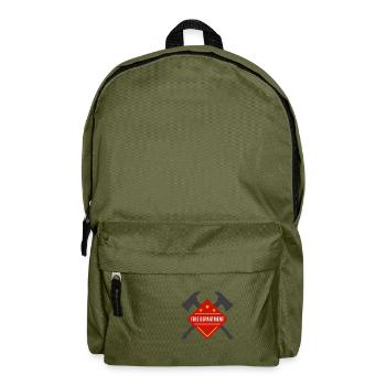 Fire Department - Feuerwehr - Rucksack - Olivgrün - Vorne