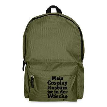 Cosplay Kostüm In Wäsche Anime Manga Cosplayer - Rucksack - Olivgrün - Vorne