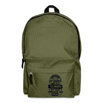 Techniker - Rucksack - Olivgrün - Vorne