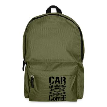 Car Mechanic coffee - Rucksack - Olivgrün - Vorne