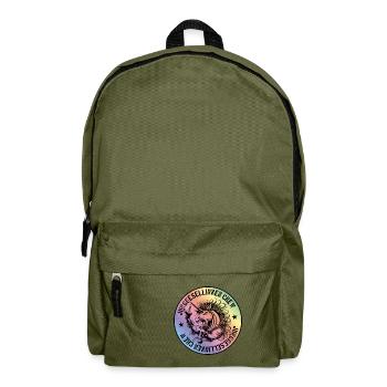 Junggesellinnen Crew Einhorn Jga - Rucksack - Olivgrün - Vorne