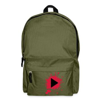 Play - Player - Musik - Rucksack - Olivgrün - Vorne