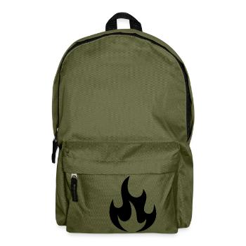 Feuer - Rucksack - Olivgrün - Vorne