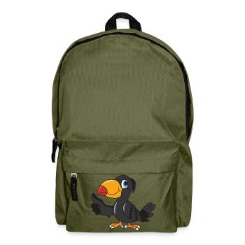 Toucan Tukan - Rucksack - Olivgrün - Vorne