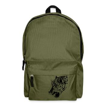 leopard - Rucksack - Olivgrün - Vorne
