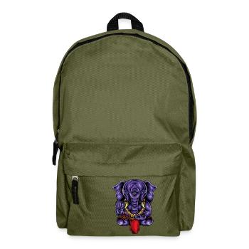 Ganesha - Rucksack - Olivgrün - Vorne