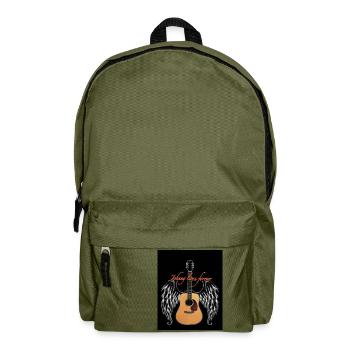Johnny ist ewig - Rucksack - Olivgrün - Vorne