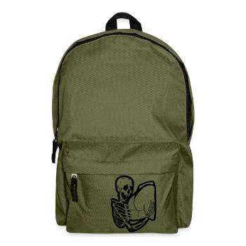 Arsch - Rucksack - Olivgrün - Vorne