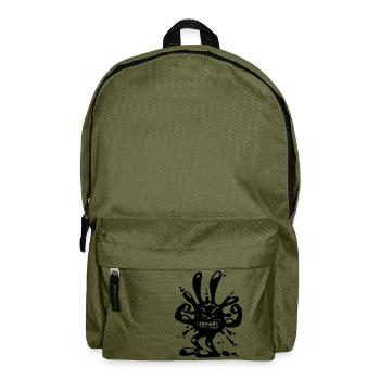 virus fleck - Rucksack - Olivgrün - Vorne