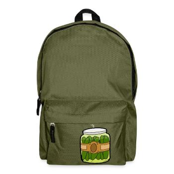 Gurken - Rucksack - Olivgrün - Vorne