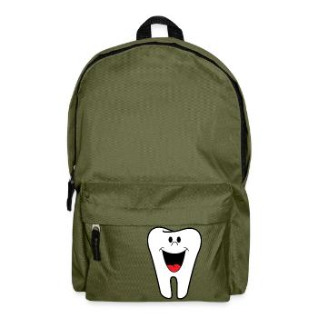 Zahn - Rucksack - Olivgrün - Vorne