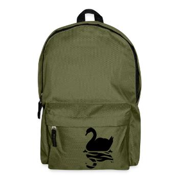 Schwan - Rucksack - Olivgrün - Vorne
