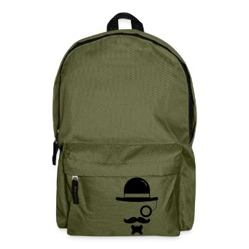 Hipster Vintage - Rucksack - Olivgrün - Vorne