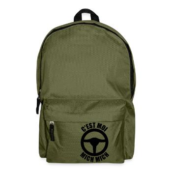 It's me Mich Mich, Fahrschule - Rucksack - Olivgrün - Vorne