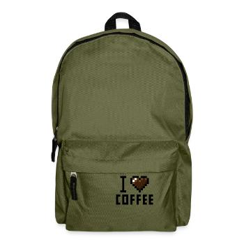 Coffee - Rucksack - Olivgrün - Vorne