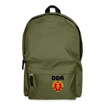 DDR - Rucksack - Olivgrün - Vorne