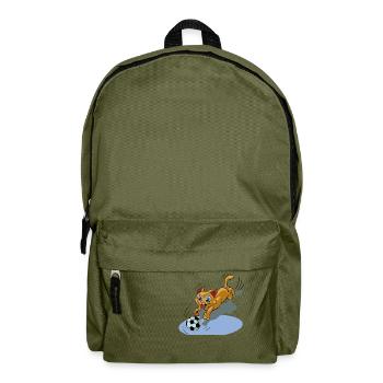 Sweet cat - Rucksack - Olivgrün - Vorne