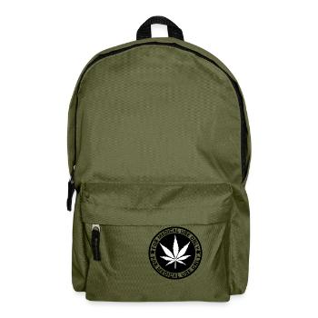 cannabis - Rucksack - Olivgrün - Vorne