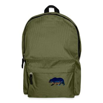 Bär - Rucksack - Olivgrün - Vorne