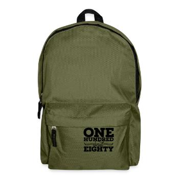 180 Darts Shirt - Rucksack - Olivgrün - Vorne