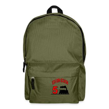 Dampflok - Rucksack - Olivgrün - Vorne