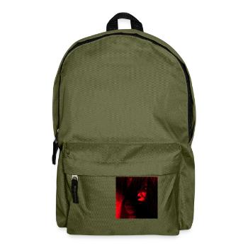 Wütende Mädchen - Rucksack - Olivgrün - Vorne