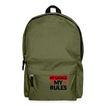 Garage - Rucksack - Olivgrün - Vorne