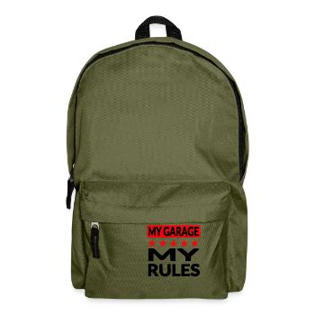 Garage - Rucksack - Olivgrün - Vorne