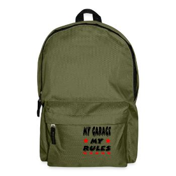 Garage - Rucksack - Olivgrün - Vorne